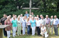 Die Mitglieder des Cäcilienchors St. Joseph beim Ausflug an den Möhnesee. (Foto: Falbrede)